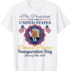 (READ DESCRIPTION) President Donald Trump Inauguration Day Memorabilia Shirt